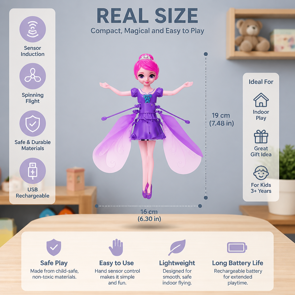 Floating Magic Fairy Kids Toy