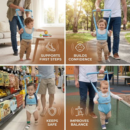 Adjustable Baby Walking Harness with Safety Strap