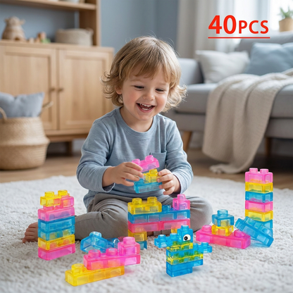 Magical Gummy Blocks, Soft Building Blocks for Children
