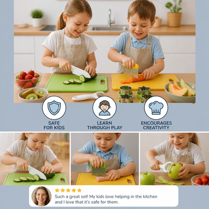 Safe Kitchen Set - For Little Chefs
