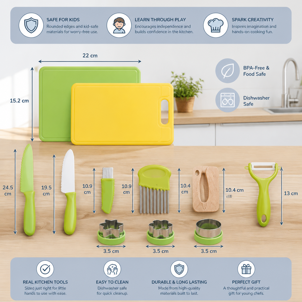 Safe Kitchen Set - For Little Chefs