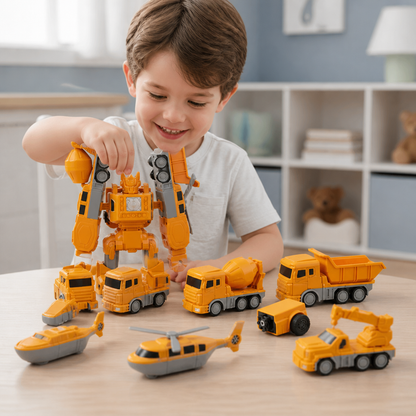 Transformer magnetic vehicle
