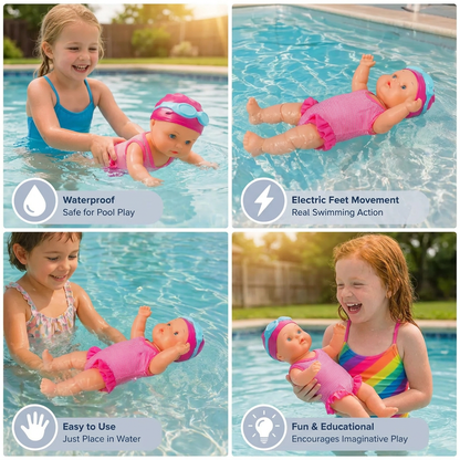 Swimming Baby Doll – Waterproof Electric Pool Toy for Kids