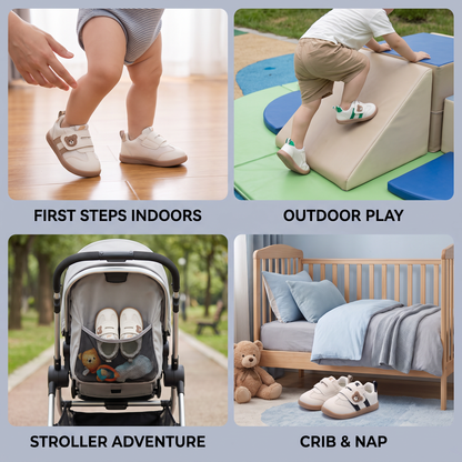 Breathable Baby & Toddler First Walking Shoes – Soft Sole & Non-Slip