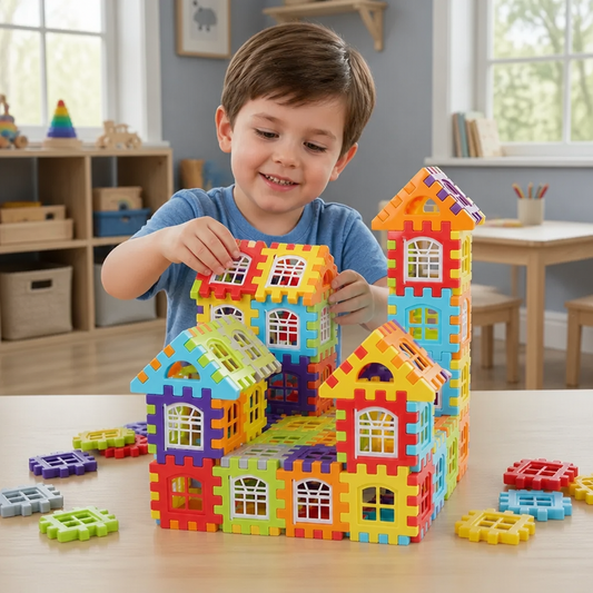 Montessori Window Building Blocks for Kids