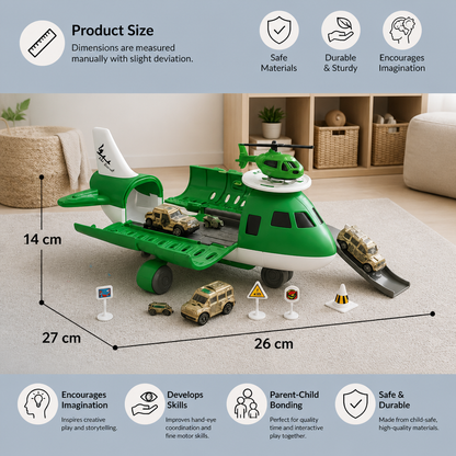 Aircraft and Vehicle Play Set