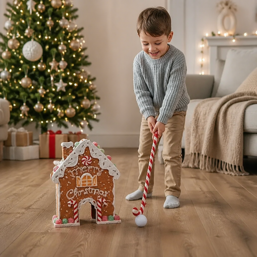 Gingerbread Golf Christmas Toy