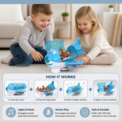 Funny & Dancing Aeroplane Toy