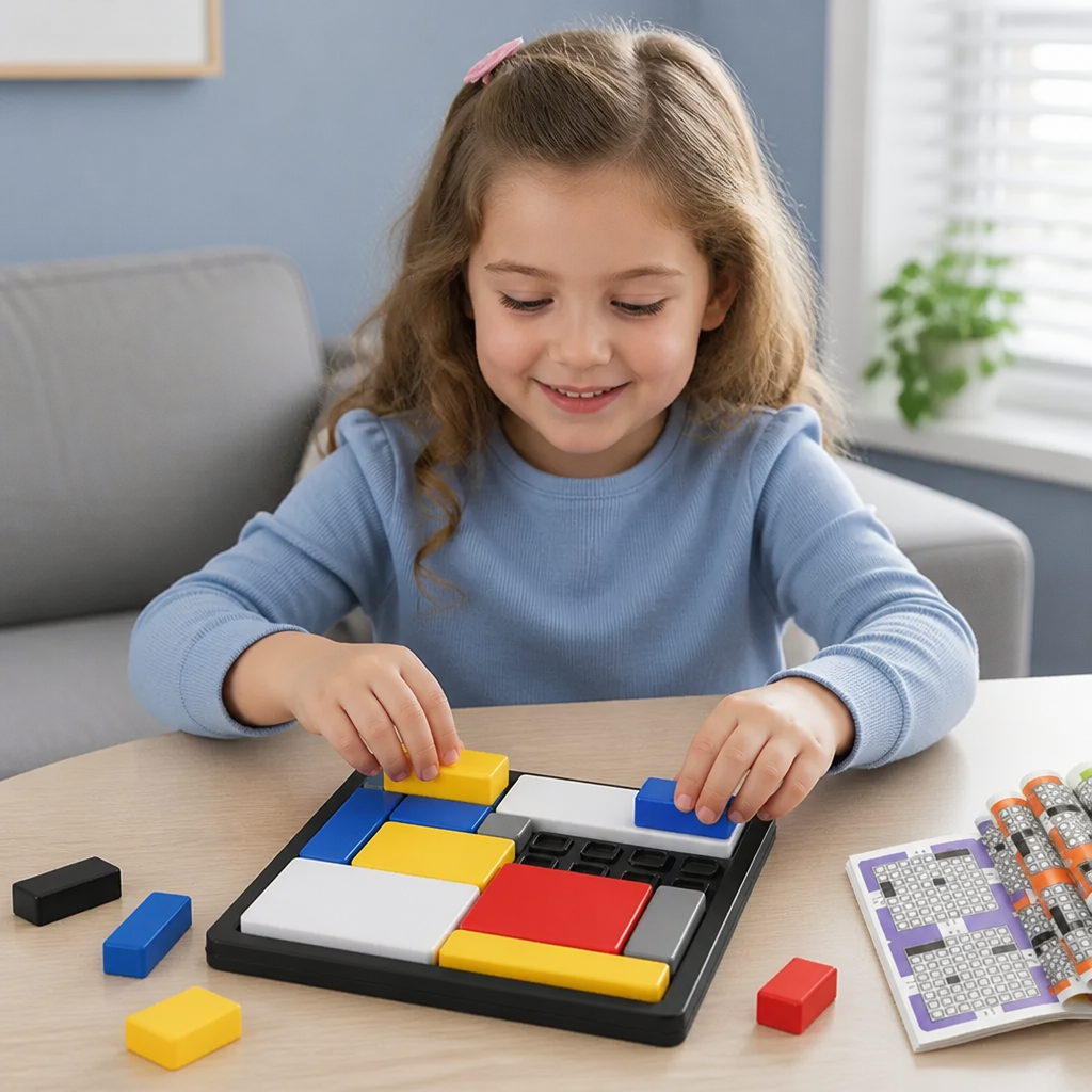 Creative geometric block puzzle game