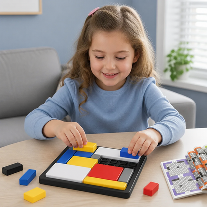 Creative geometric block puzzle game