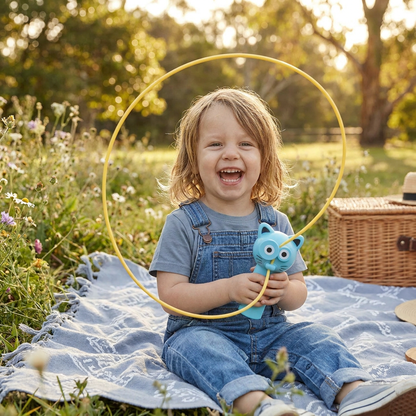 Cat-Themed Lasso Toy for Kids – Spinning Rope Launcher Fun