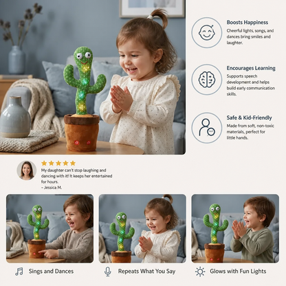 Speaking Cactus Toy for Kids