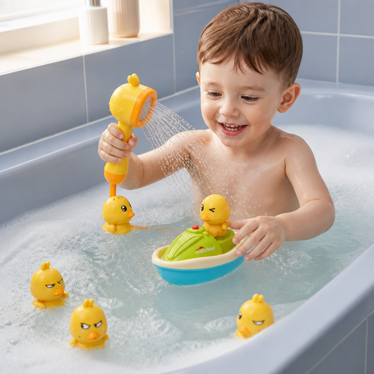 Sprinkling Bath Ducks