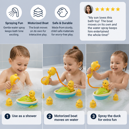 Sprinkling Bath Ducks