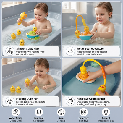 Sprinkling Bath Ducks