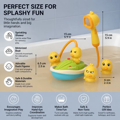 Sprinkling Bath Ducks