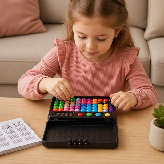 Smart Kids Brain Game – 500 Logic Puzzles with Timer