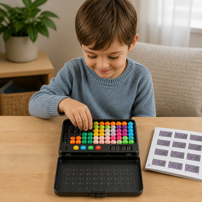 Smart Kids Brain Game – 500 Logic Puzzles with Timer