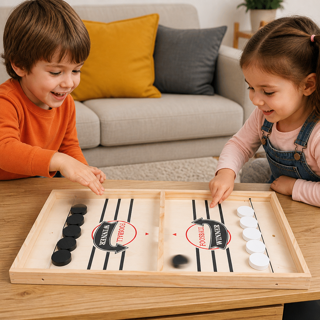 Wooden Sling Shot Chess board game