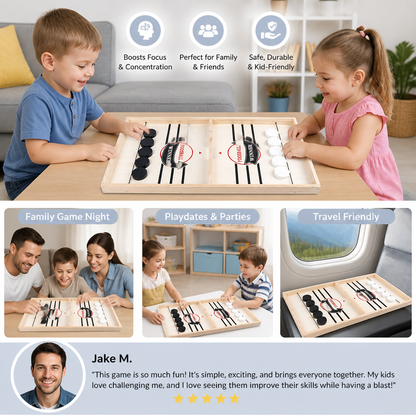 Wooden Sling Shot Chess board game