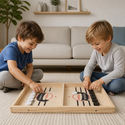 Wooden Sling Shot Chess board game