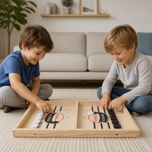 Wooden Sling Shot Chess board game