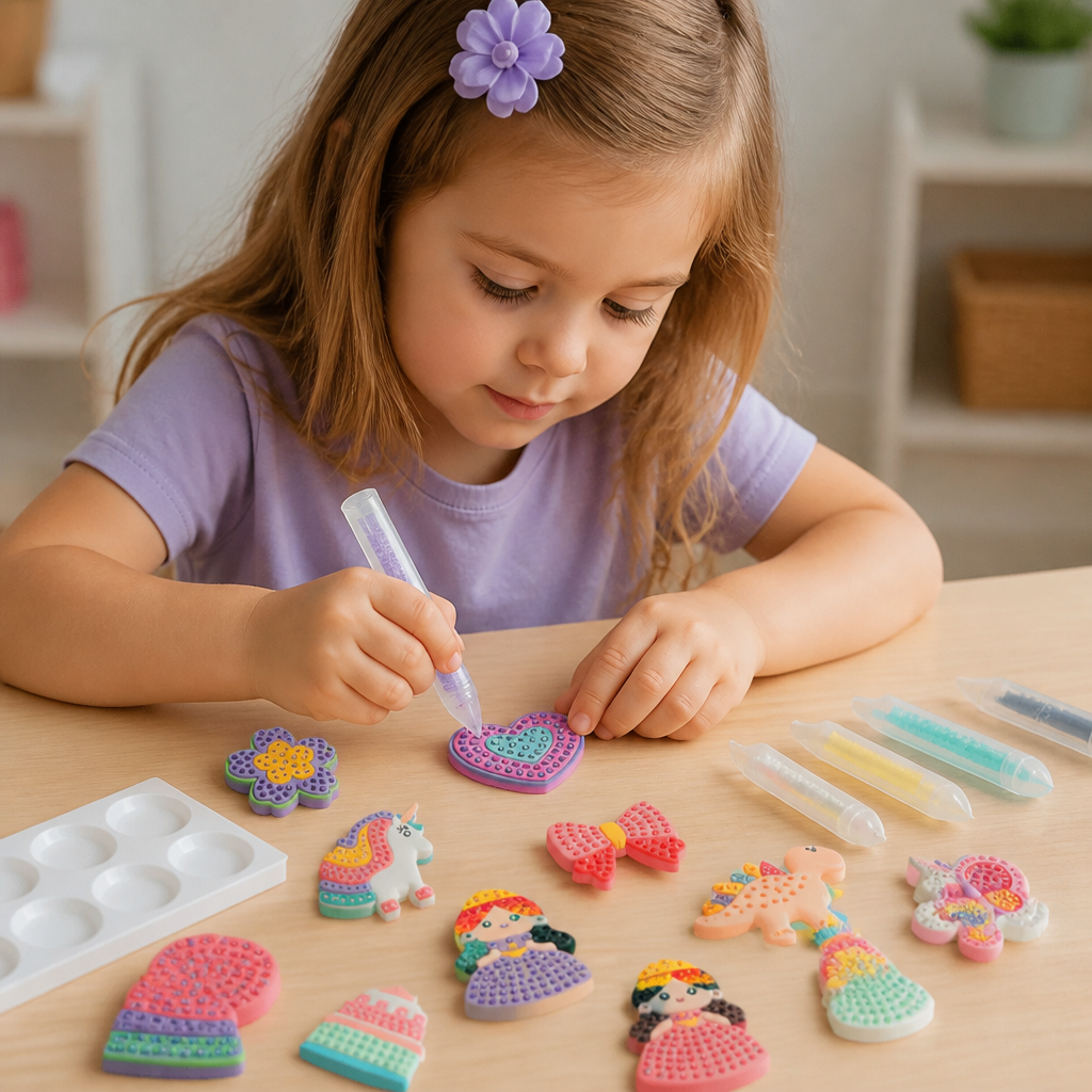 Magical Bead Painting – DIY Set for Kids