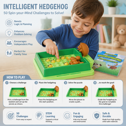 Intelligent Hedgehog - Brain Puzzle Game for Kids