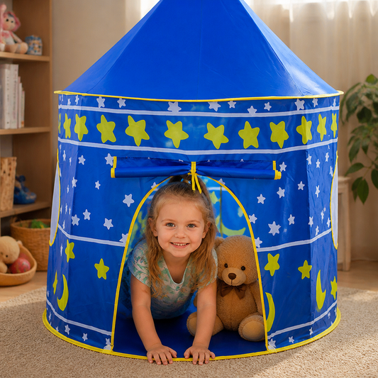 Starry Sky Kids Play Tent – Magical Castle for Little Adventurers (Indoor & Outdoor)