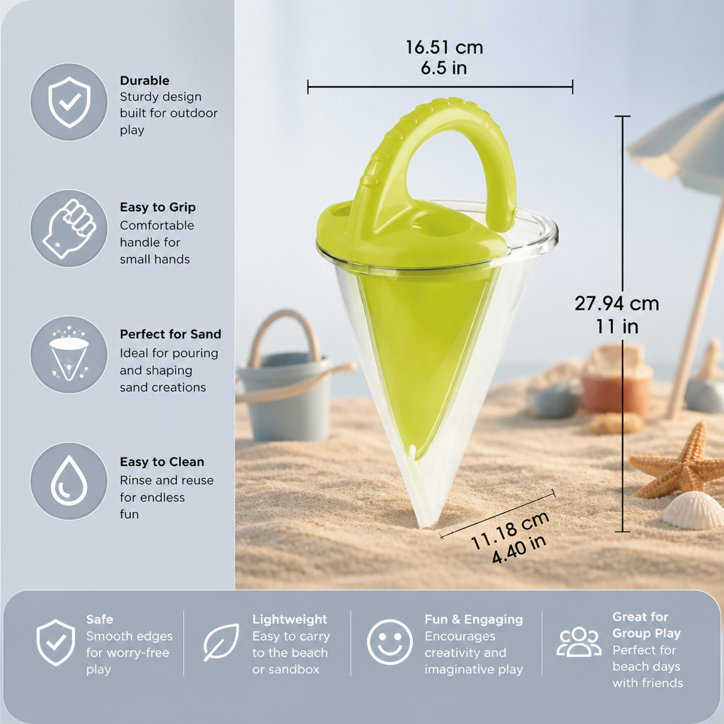 Kids Beach Sand Funnel Toy