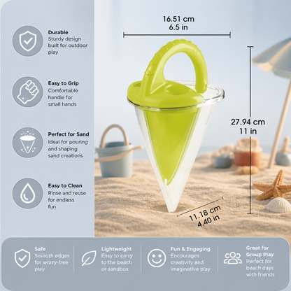 Kids Beach Sand Funnel Toy