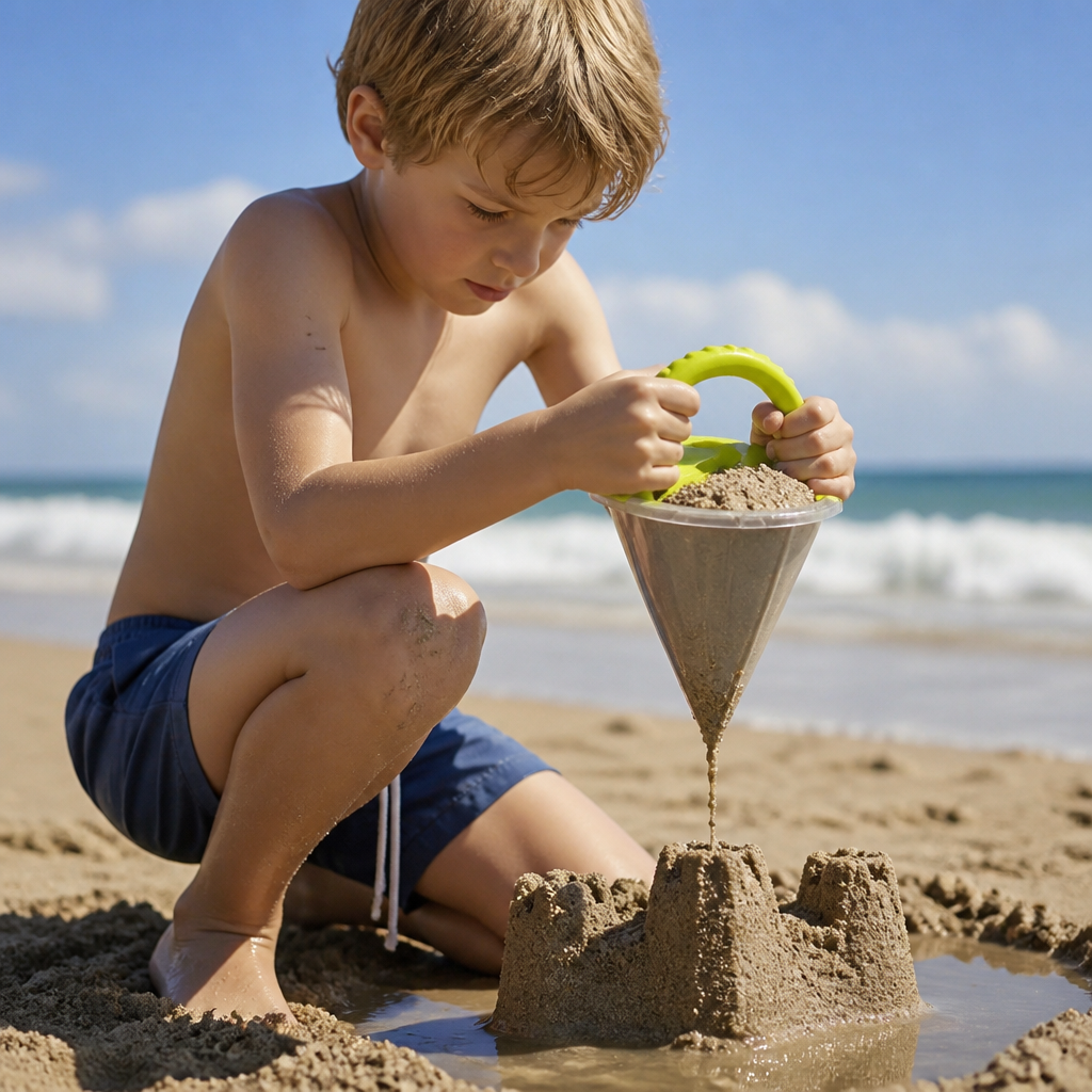 Kids Beach Sand Funnel Toy