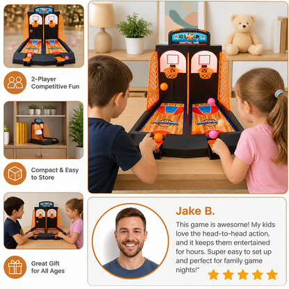 2-Player Basketball Shootout Game