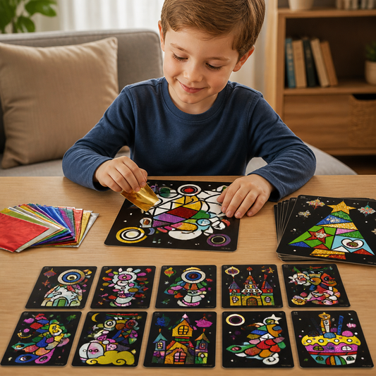 DIY Foil Art Craft Kit for Kids