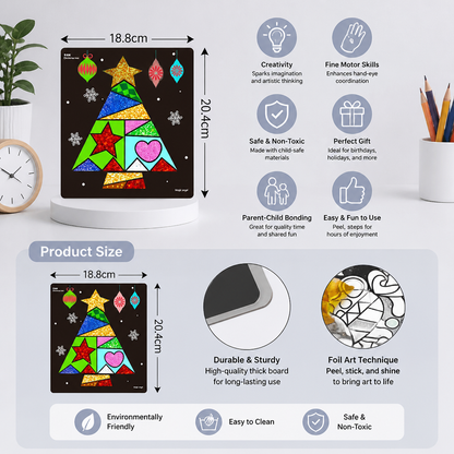 DIY Foil Art Craft Kit for Kids