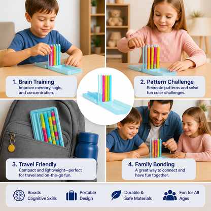 Mini Color Stack Challenge – Portable Brain Training Game