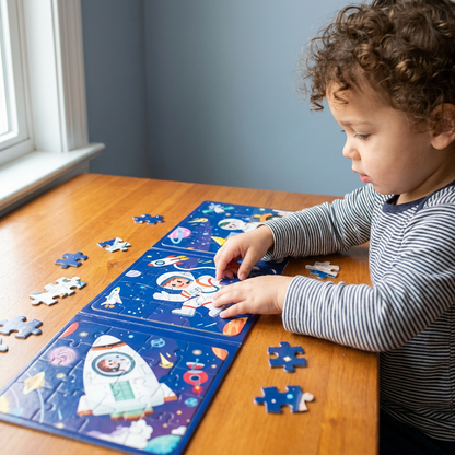 Magnetic Montessori Puzzle Book