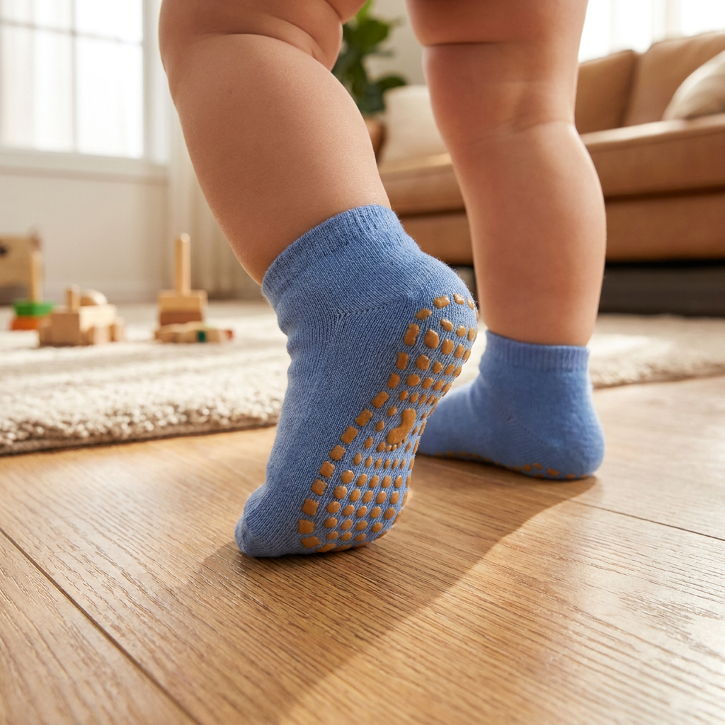 Safe Anti-Slip Socks For Children