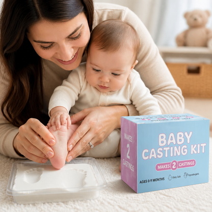 Baby Hand & Footprint Set – Keepsake Set for Newborns & Parents