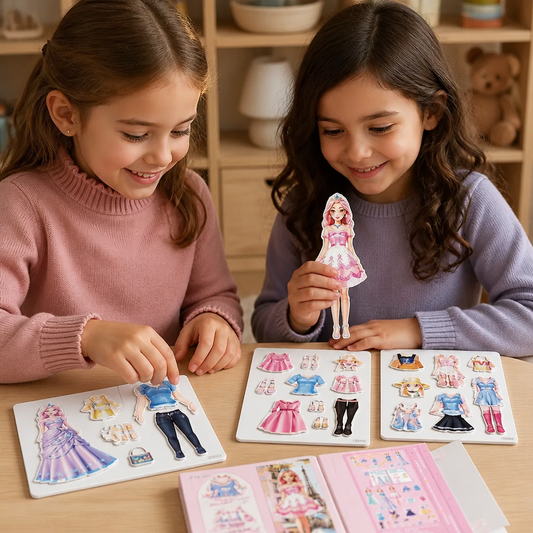 Magnetic Fashion Play Set for Children