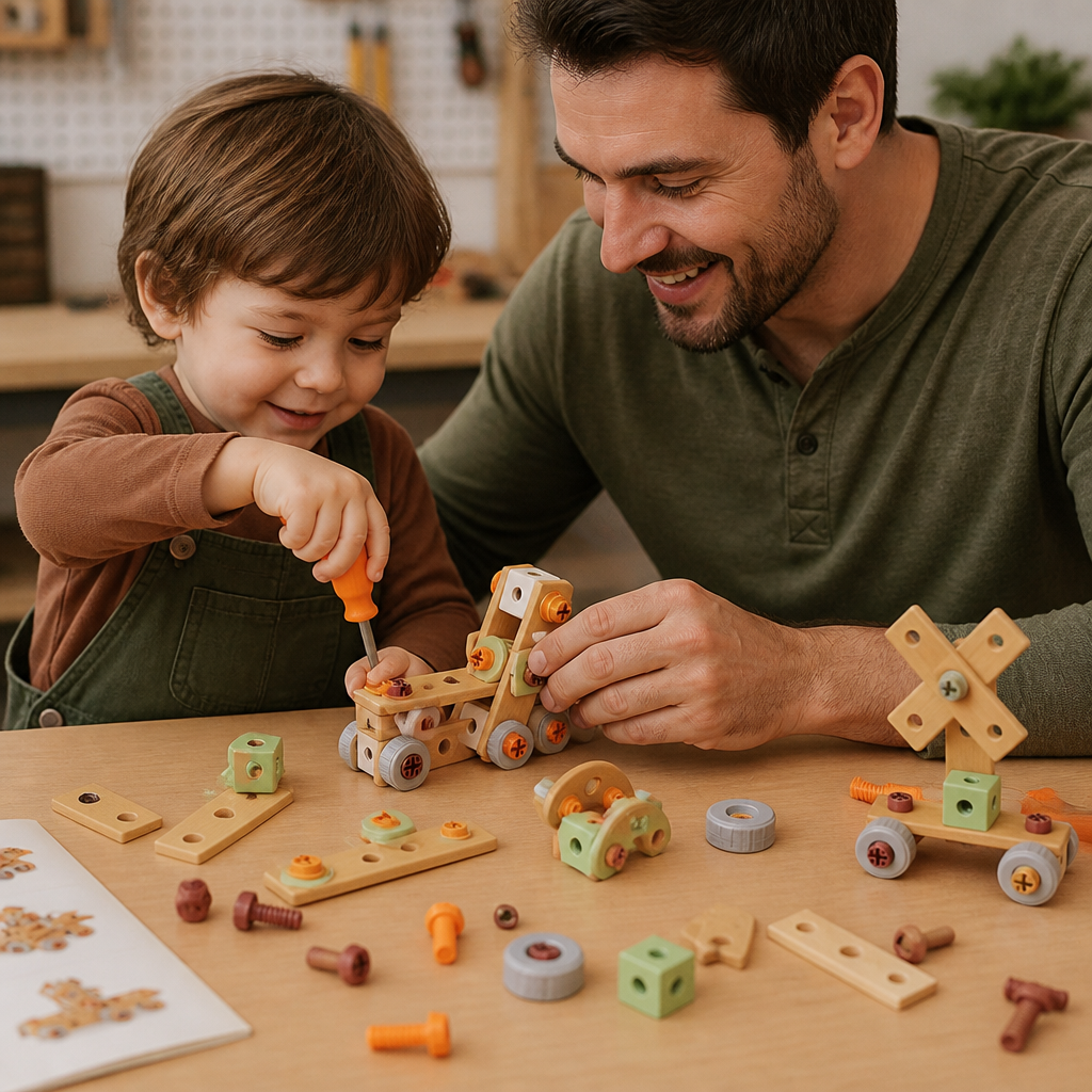 Kids Tool Set for Building & Fixing – Educational Construction Toy