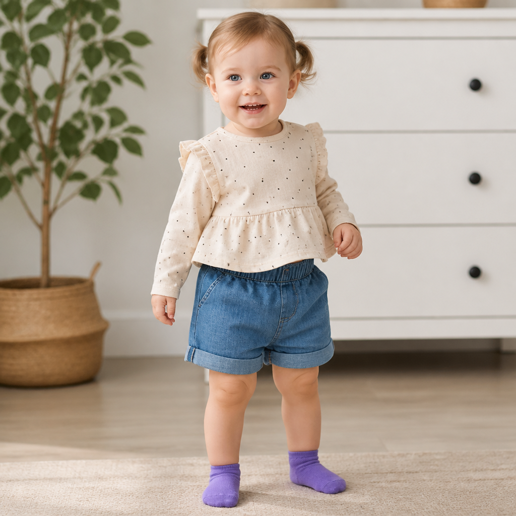 Safe Anti-Slip Socks For Children