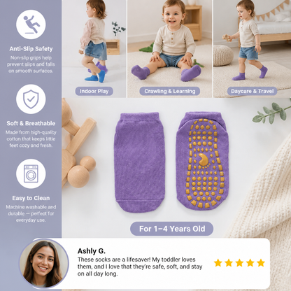 Safe Anti-Slip Socks For Children