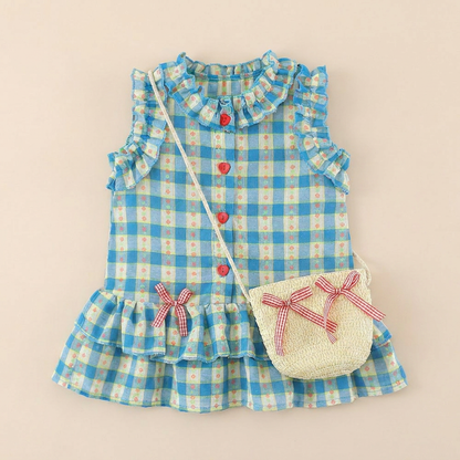 Sweet Vintage Dress Set & Bag