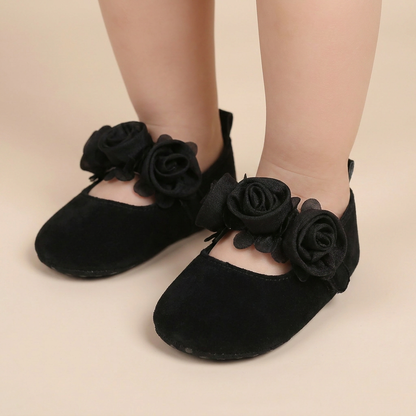 Rose Flower Mary Jane Shoes