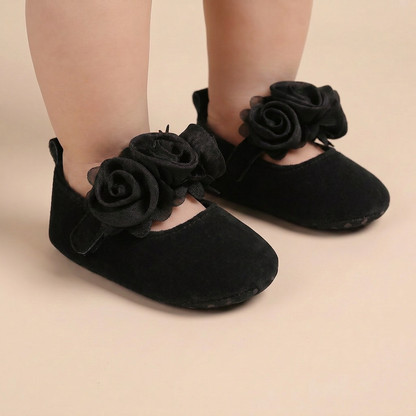 Rose Flower Mary Jane Shoes
