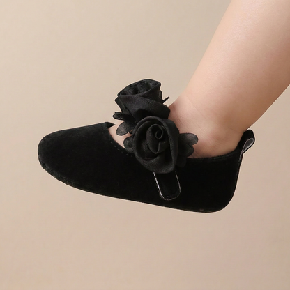 Rose Flower Mary Jane Shoes