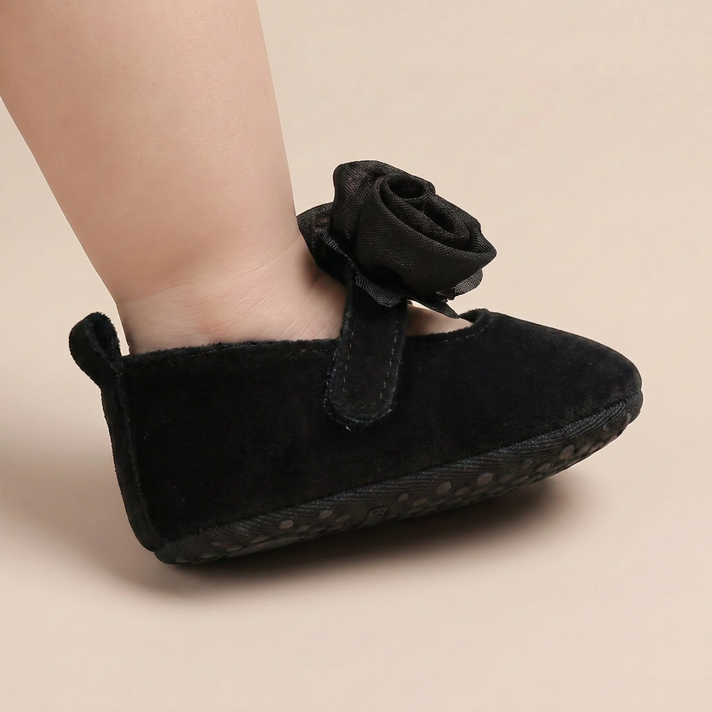 Rose Flower Mary Jane Shoes
