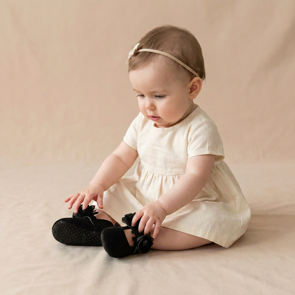 Rose Flower Mary Jane Shoes