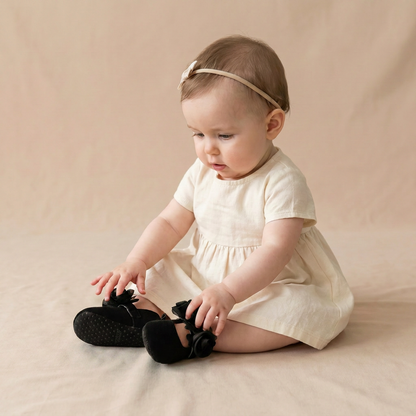 Rose Flower Mary Jane Shoes